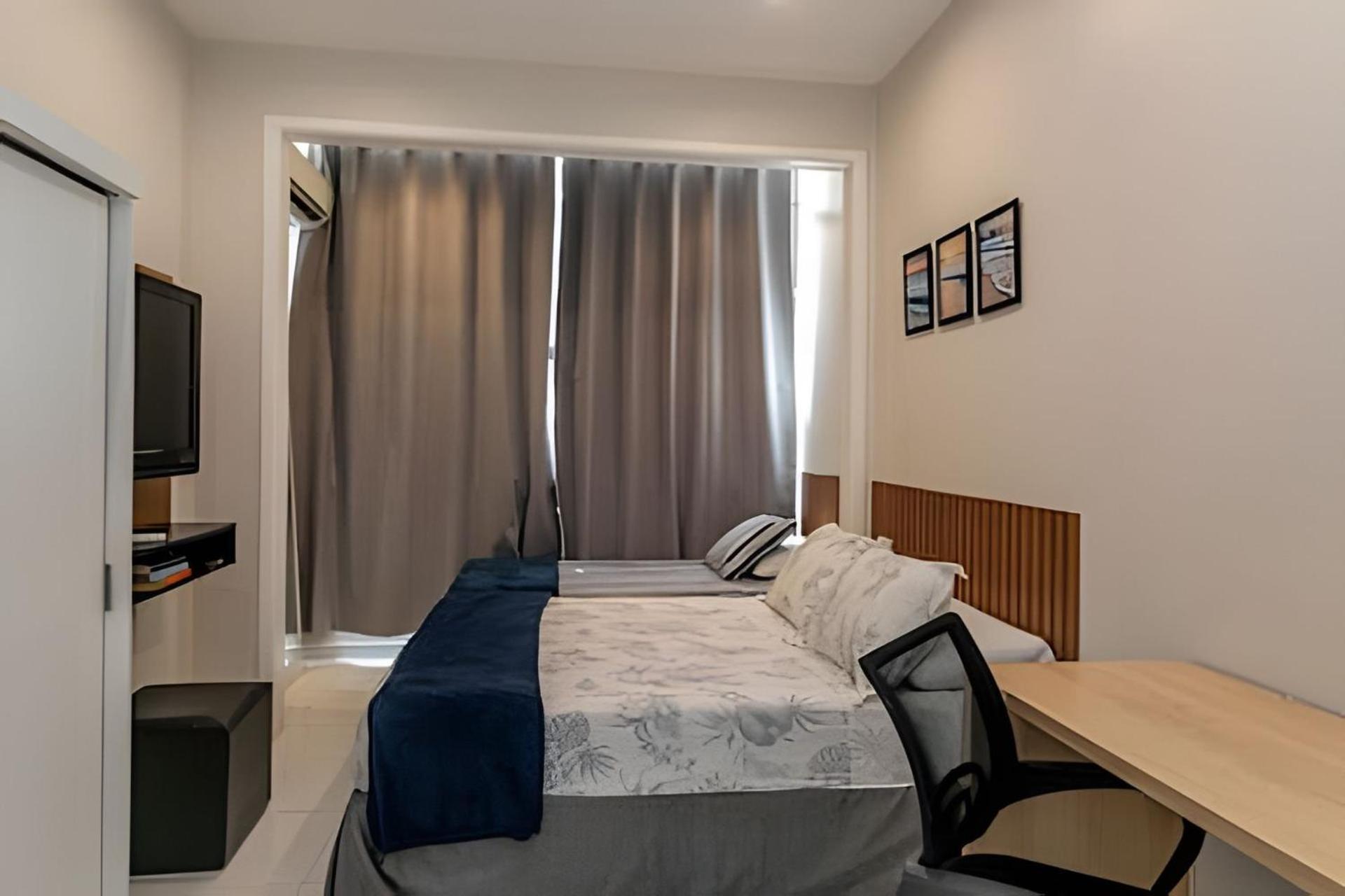 Apartamento Pe Na Areia Copacabana